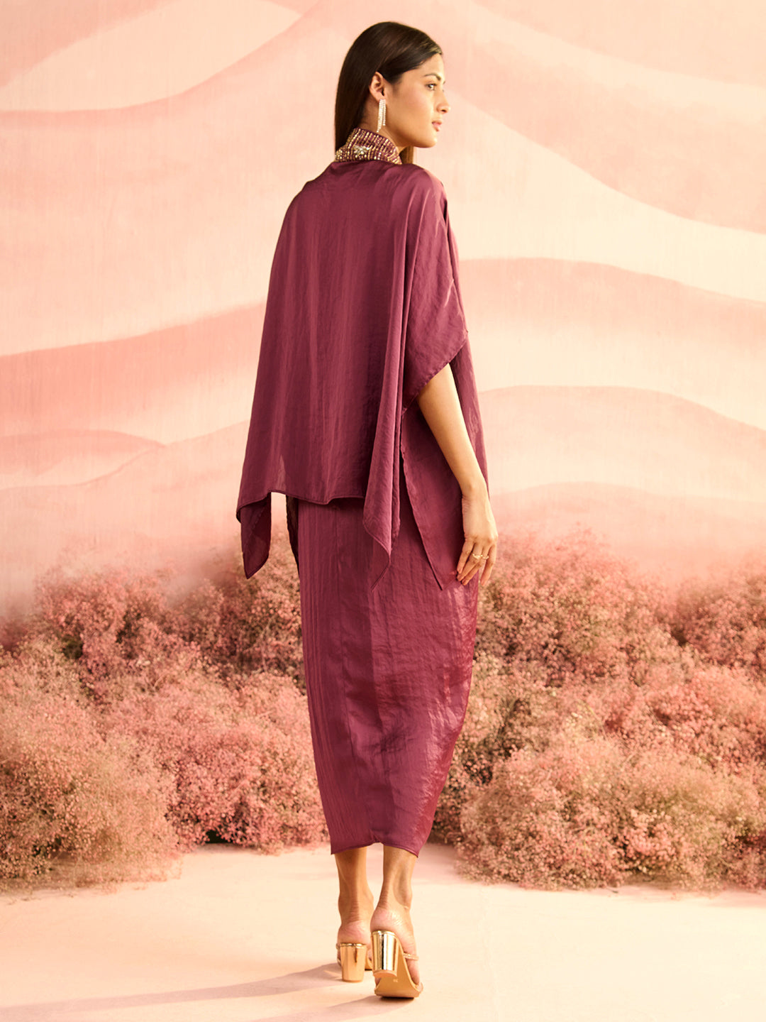 PLUM TULE DRESS