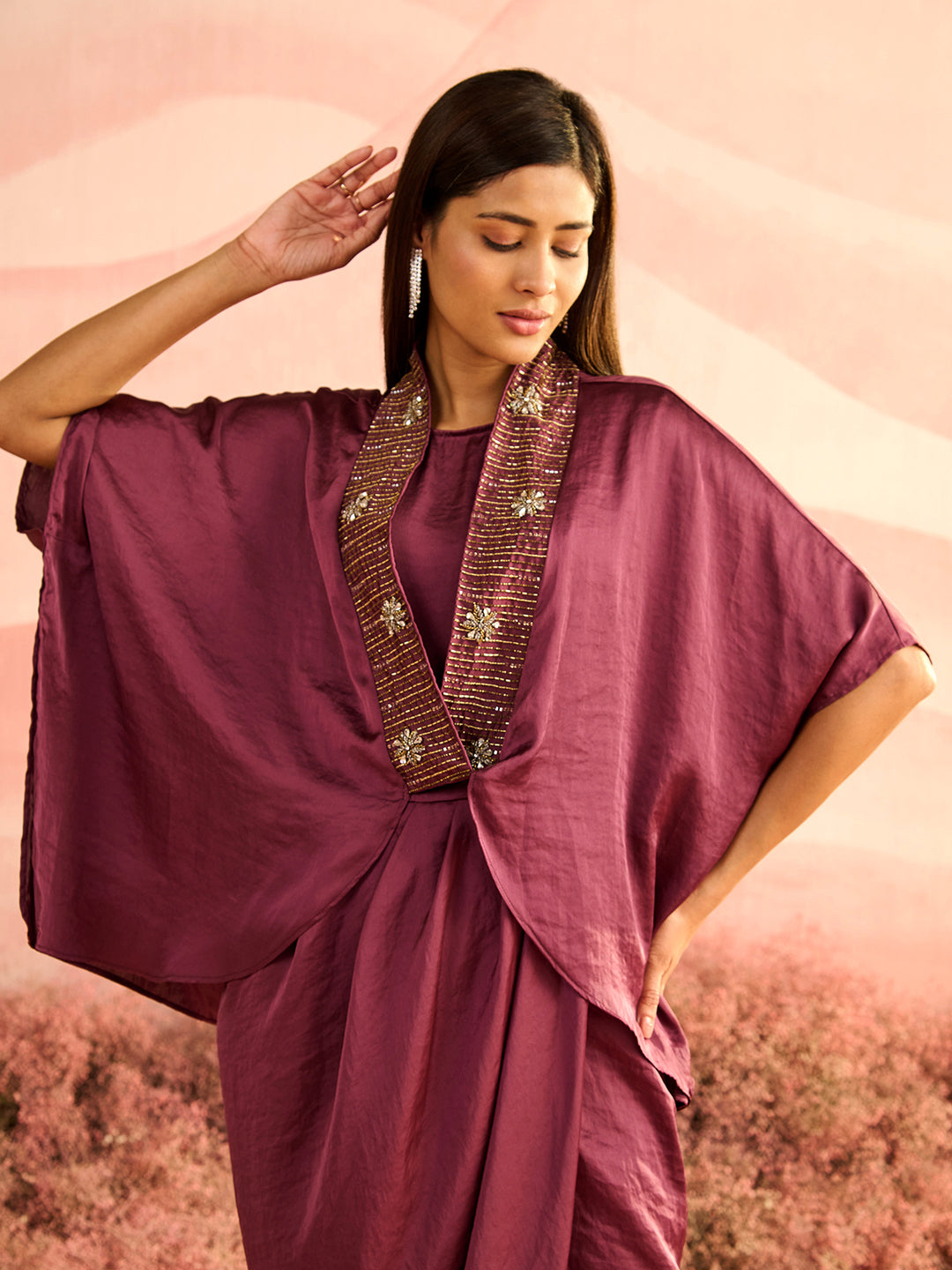 PLUM TULE DRESS