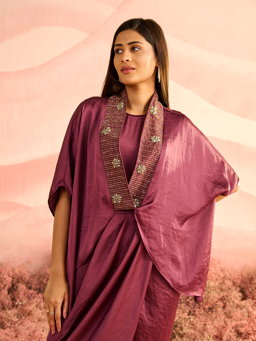 PLUM TULE DRESS