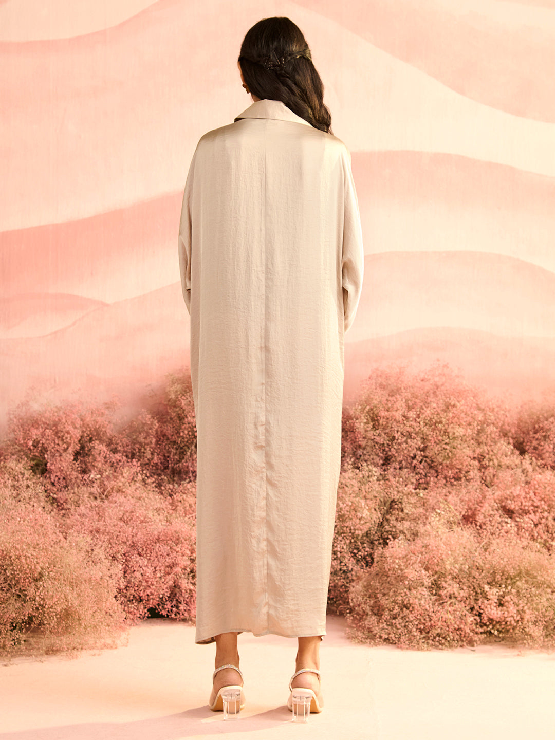 SILVER FLOX DRESS