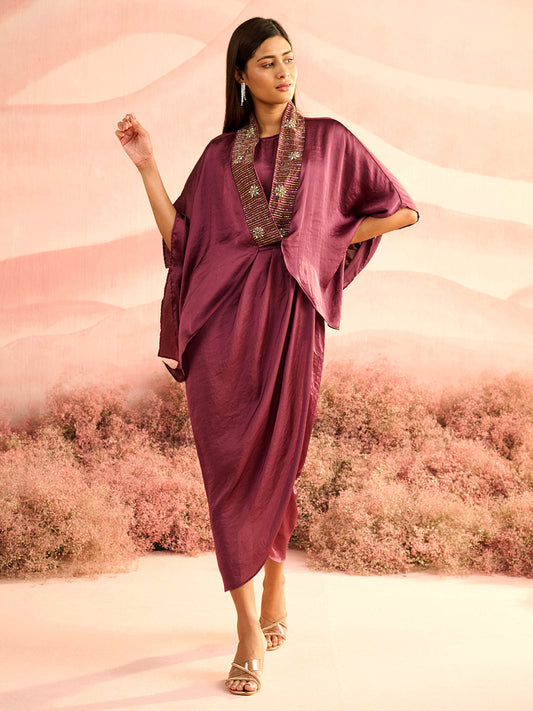 PLUM TULE DRESS